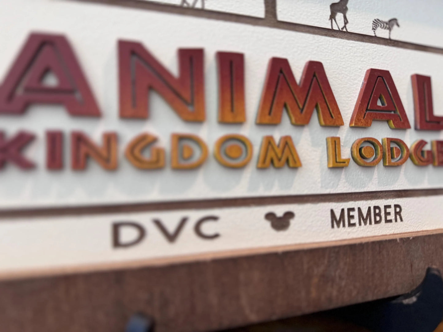 Animal Kingdom Lodge DVC plaque