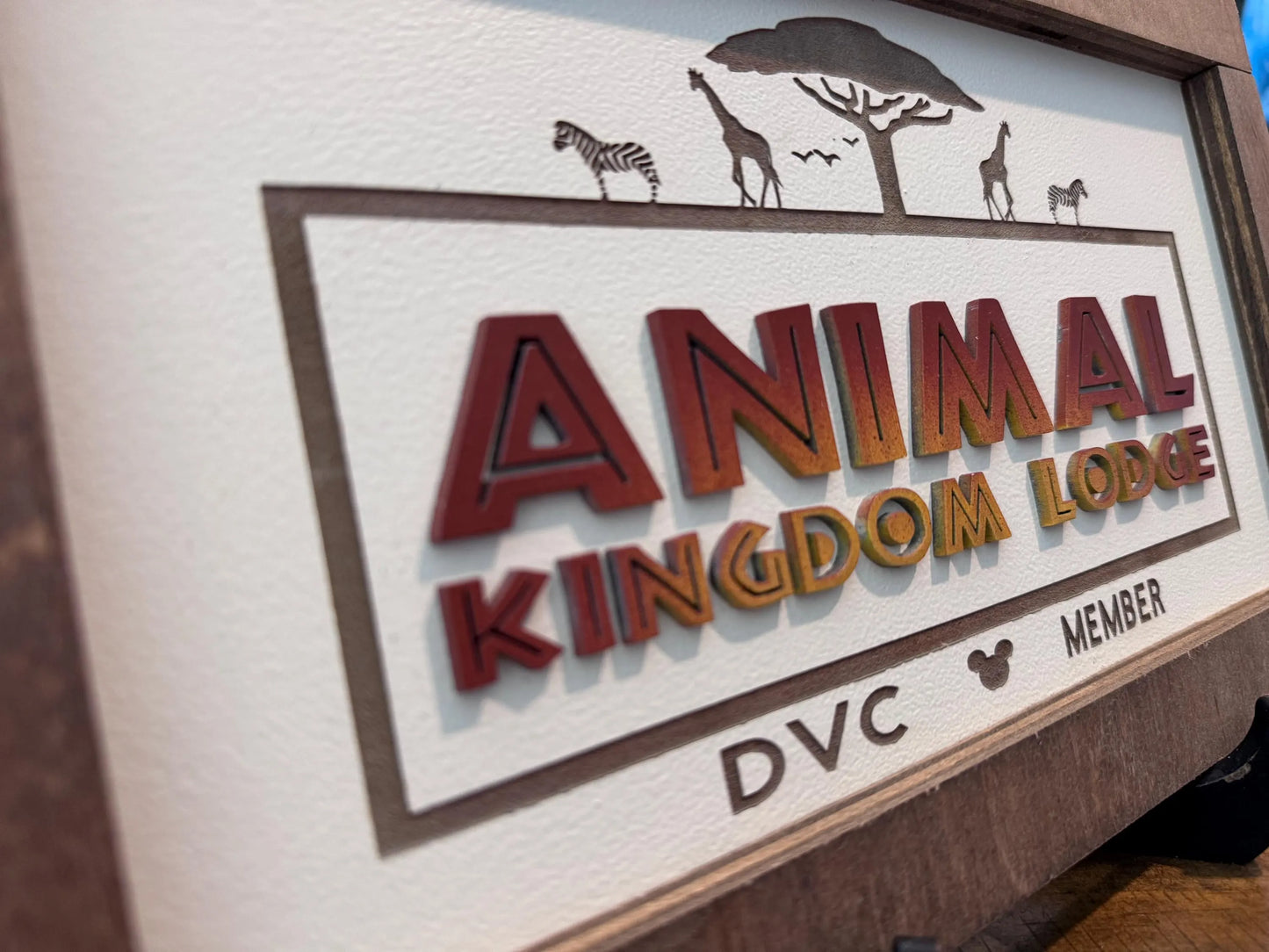 Animal Kingdom Lodge DVC plaque