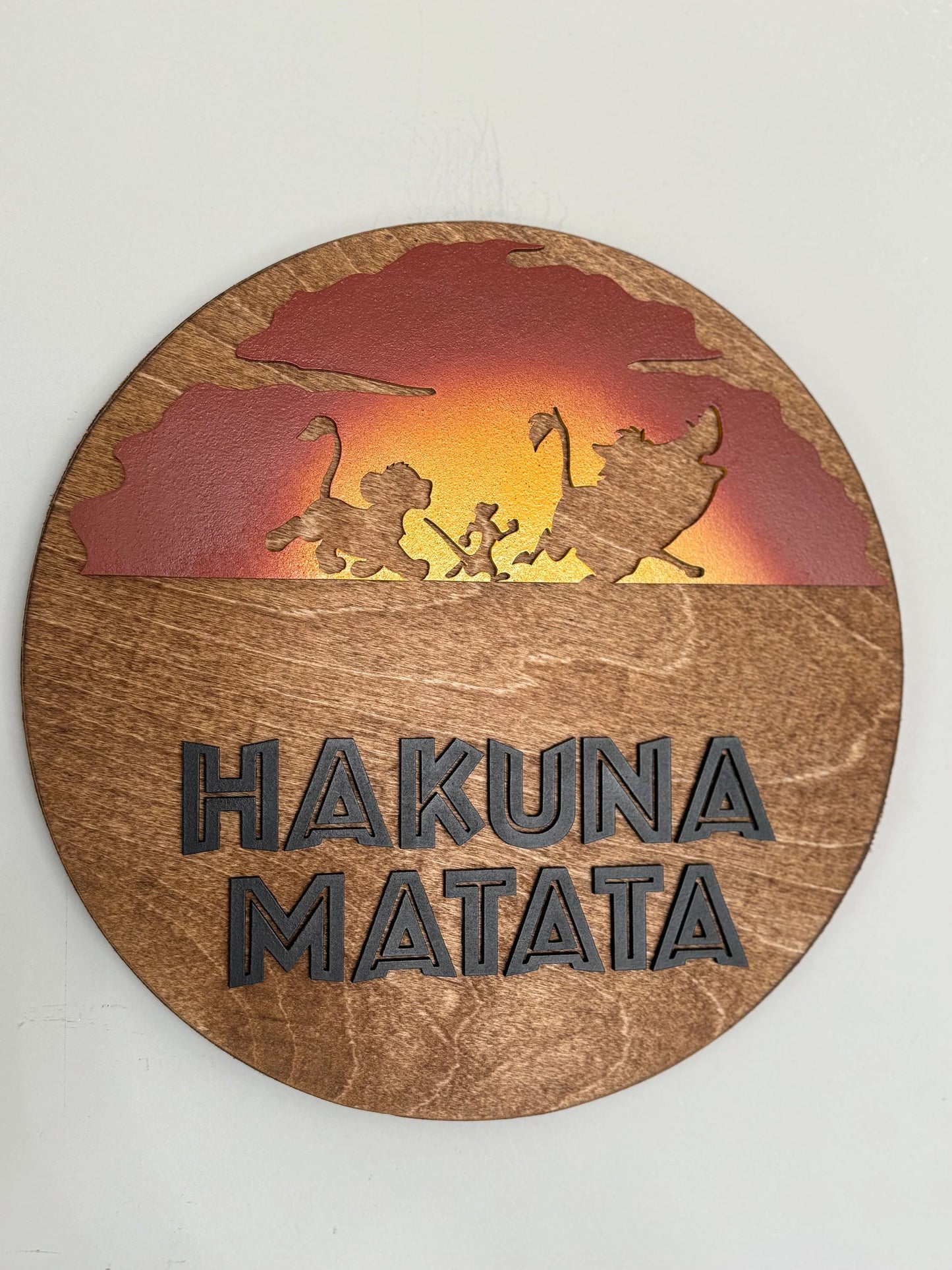 Hakuna Matata lion king sign