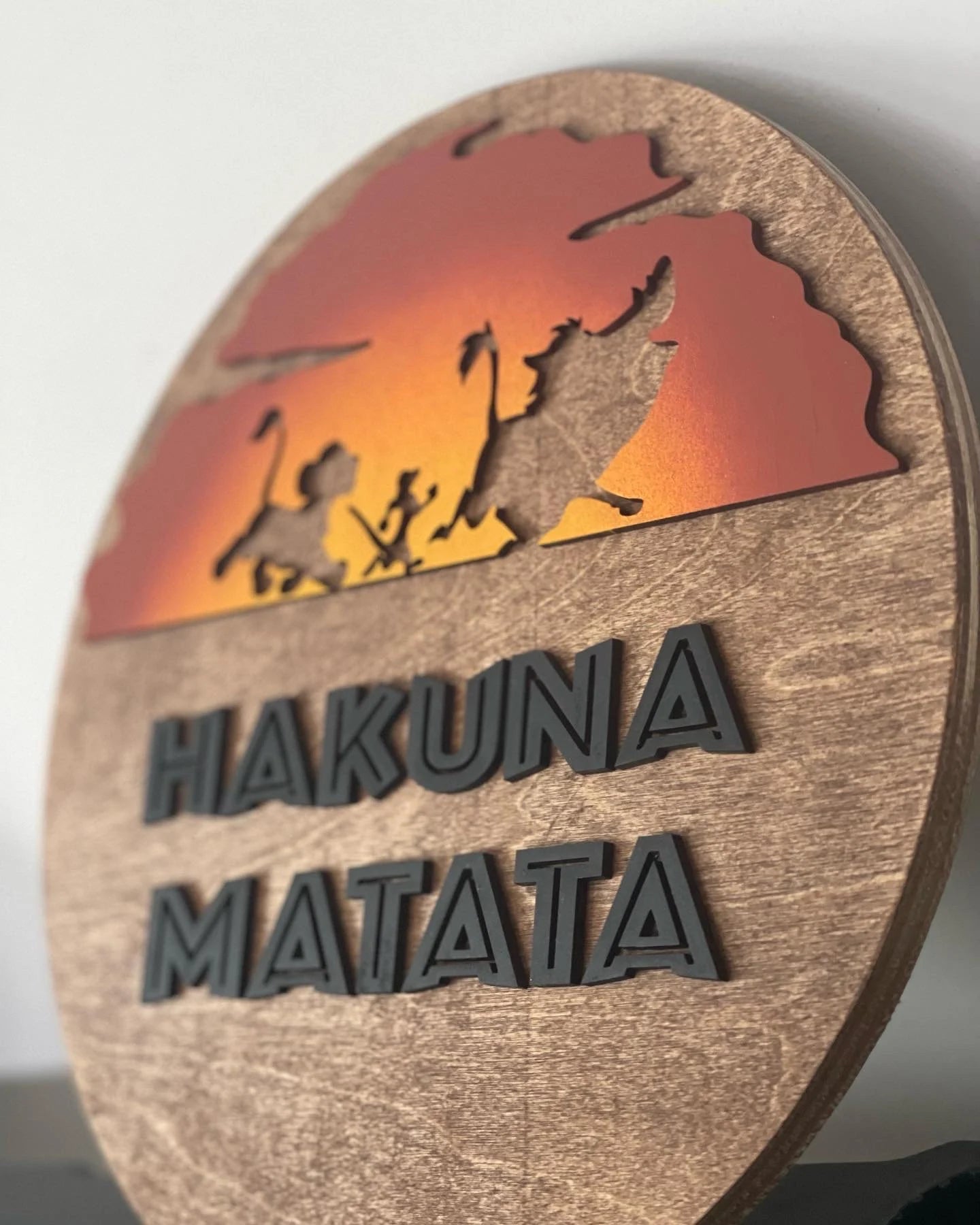 Hakuna Matata lion king sign