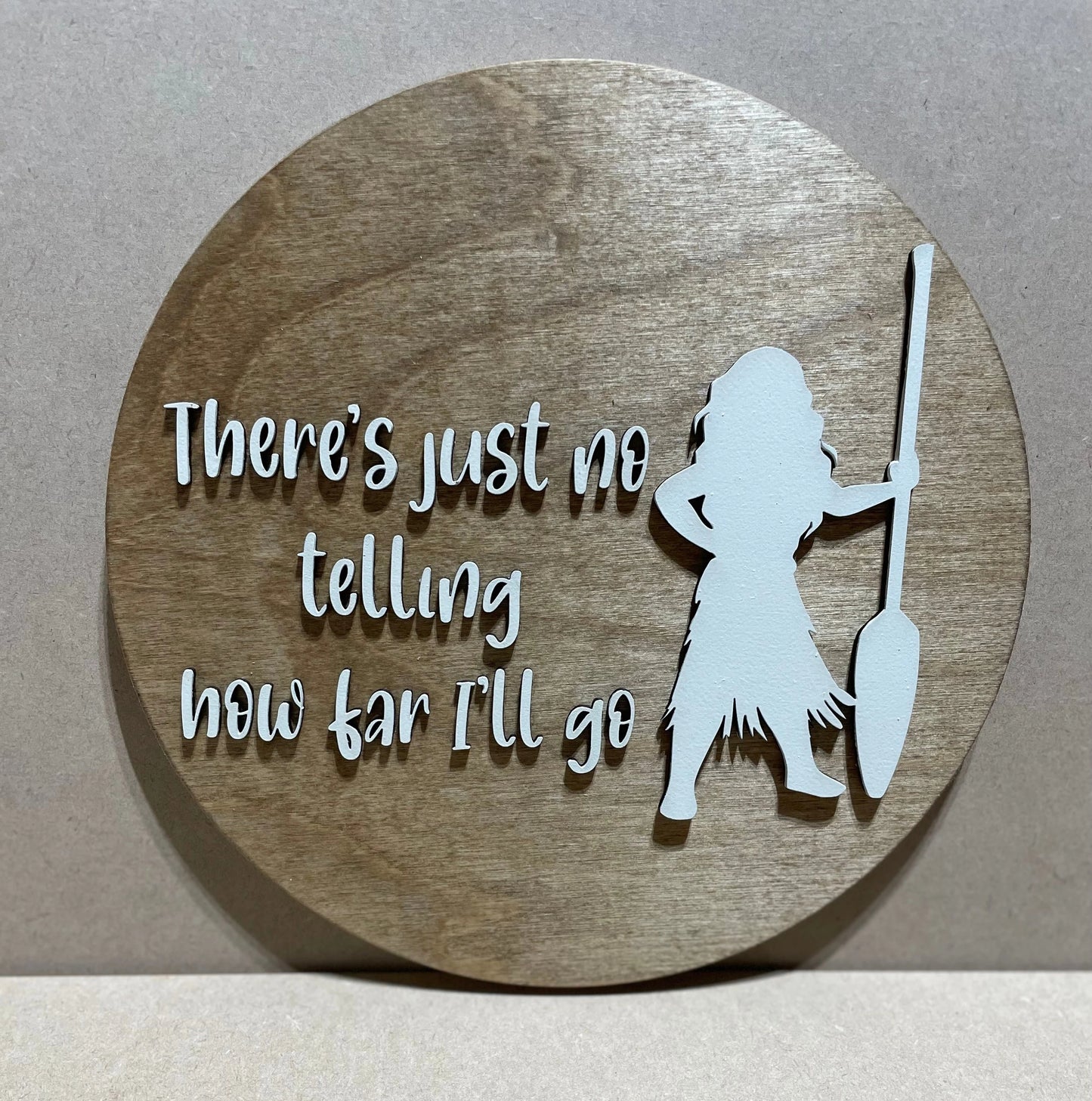 Moana Girls room sign