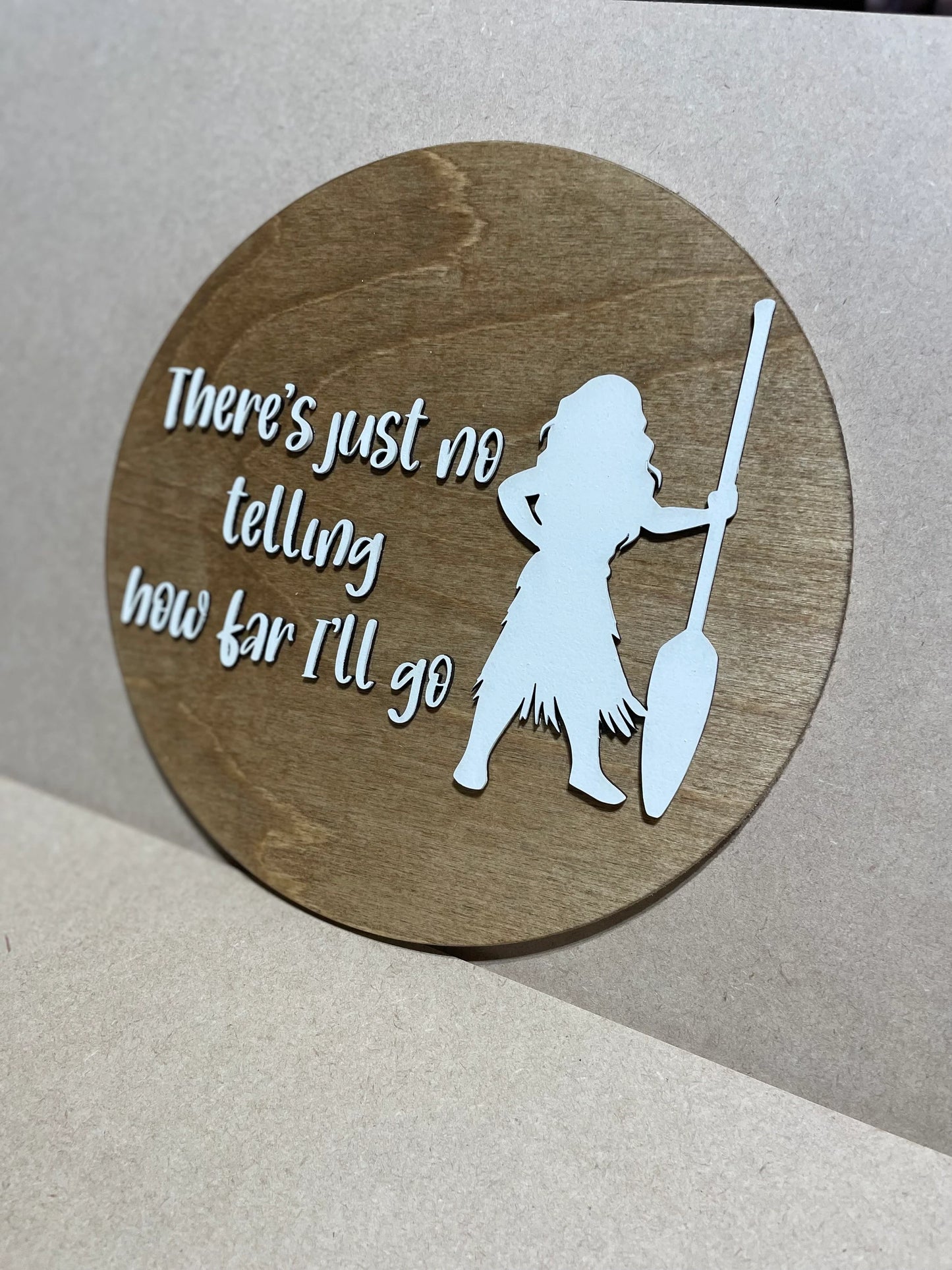 Moana Girls room sign