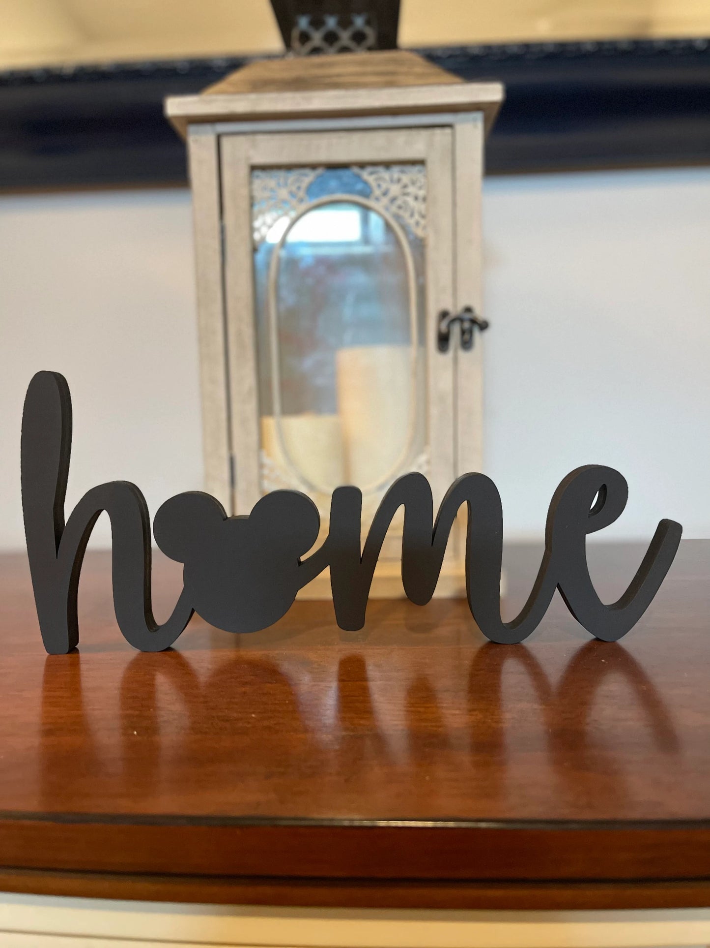 Mickey Home Standing sign