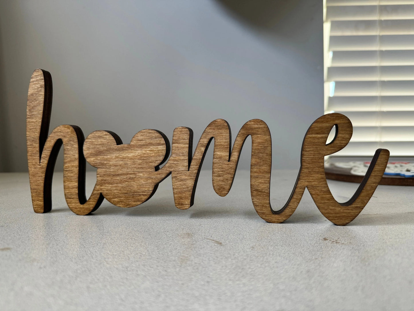 Mickey Home Standing sign