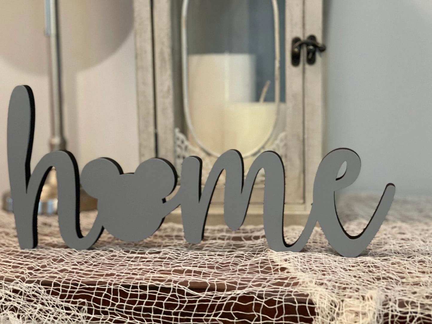 Mickey Home Standing sign
