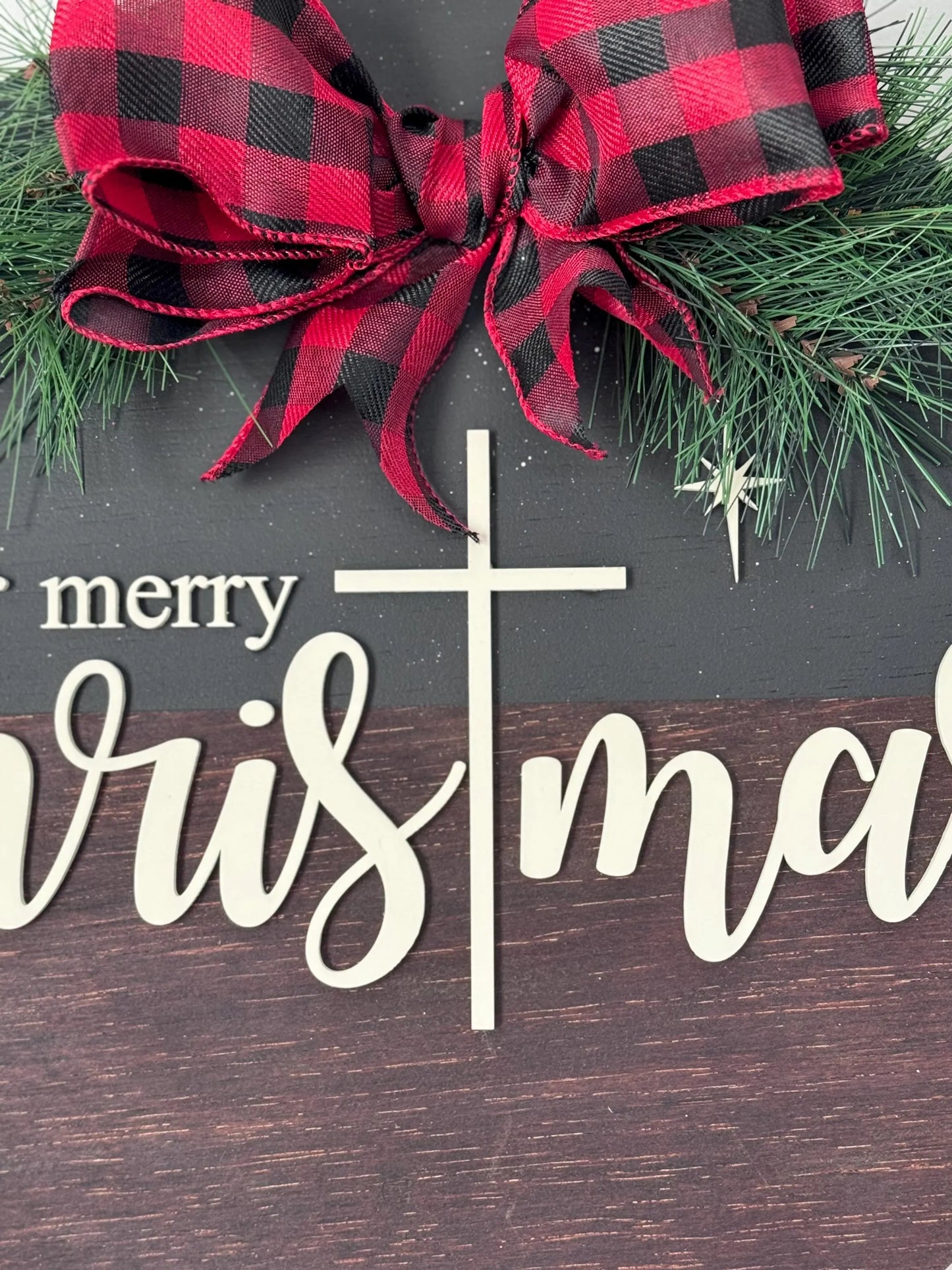 Merry Christmas Door Hanger