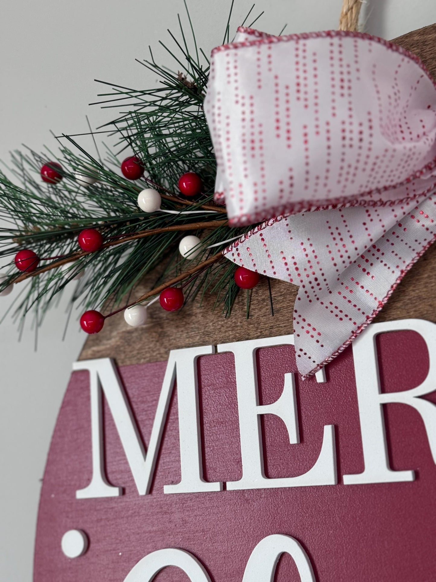 Christmas Tree Door Hanger