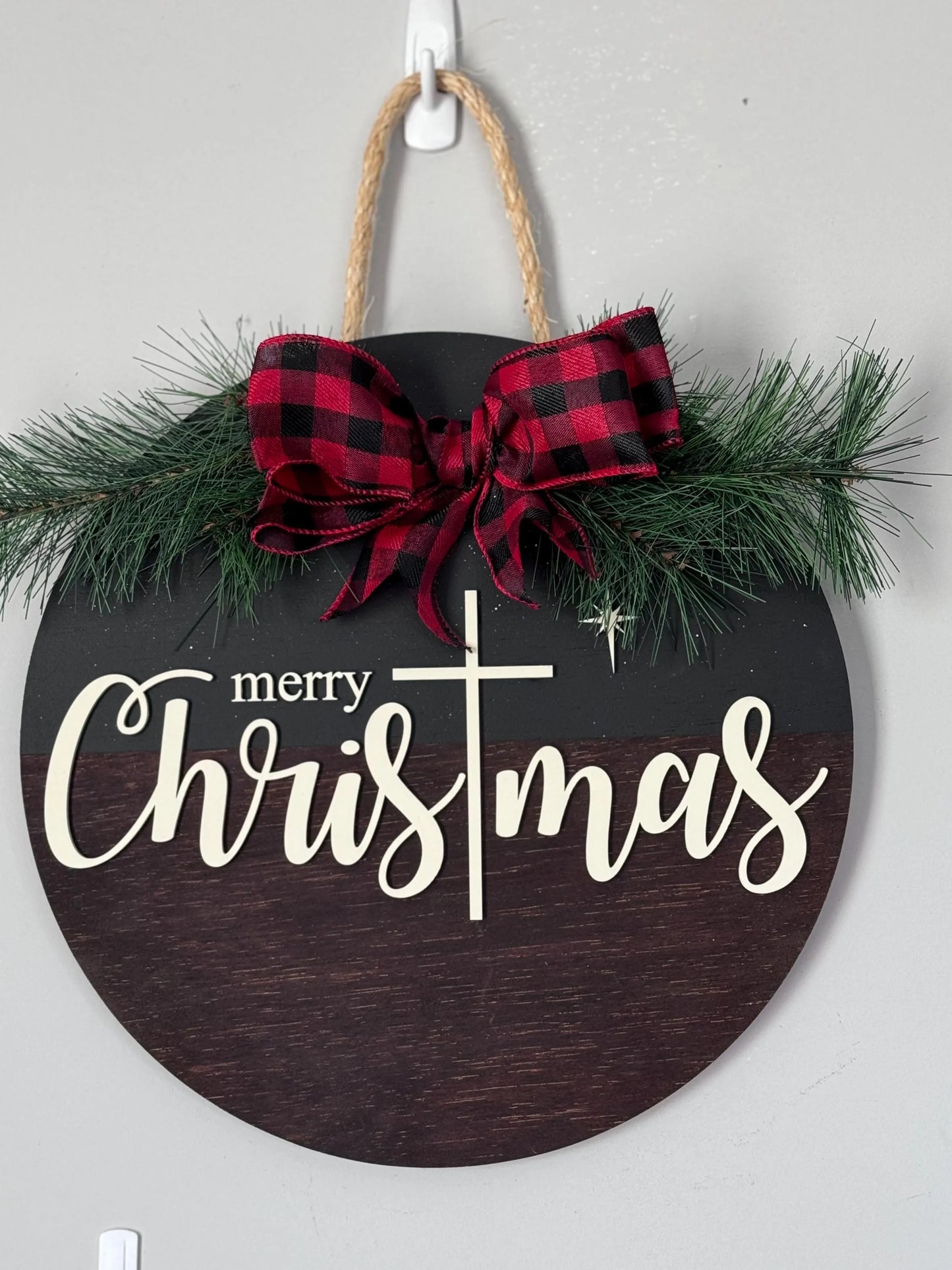 Merry Christmas Door Hanger
