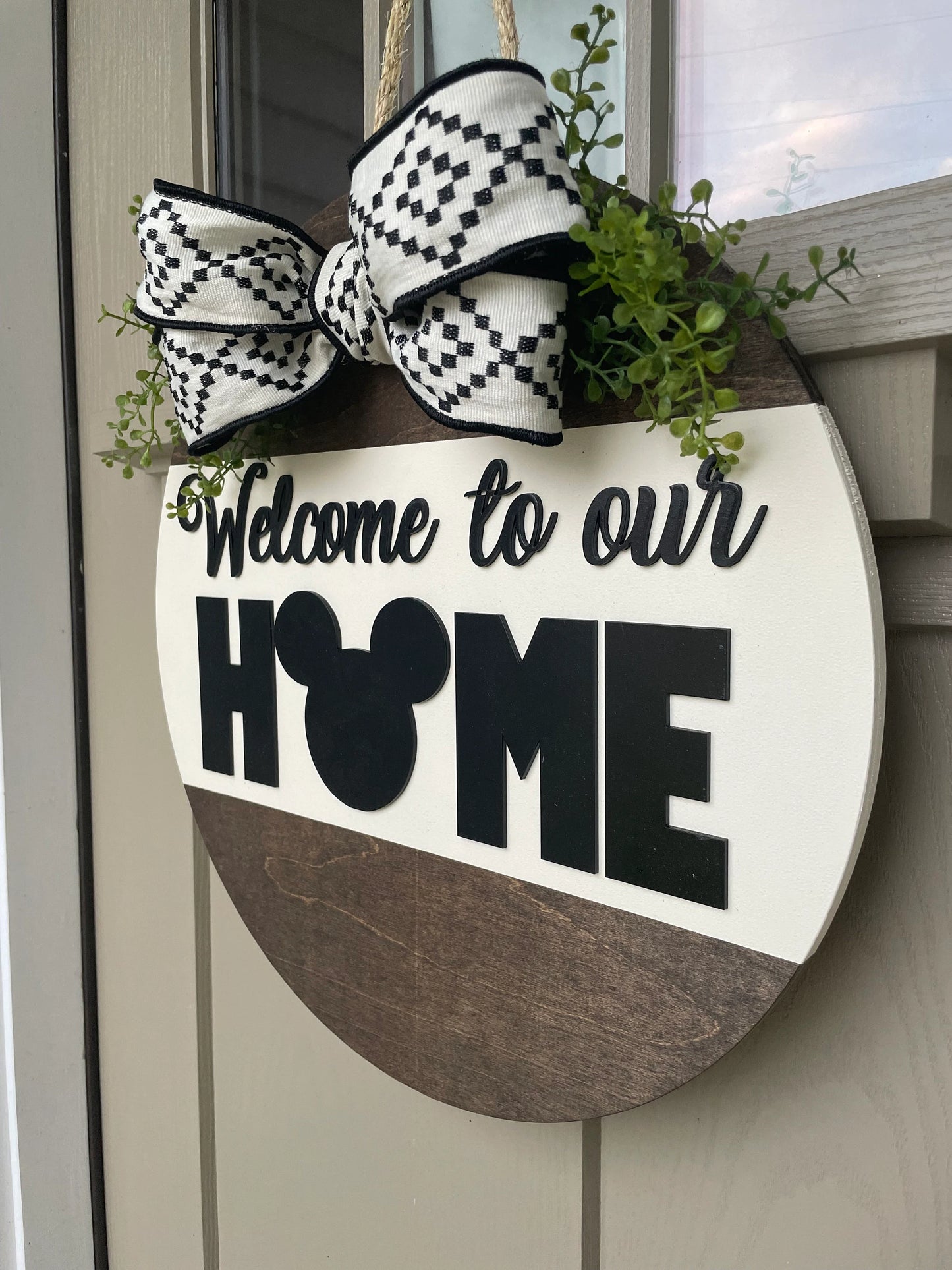 Mickey Home Door Hanger