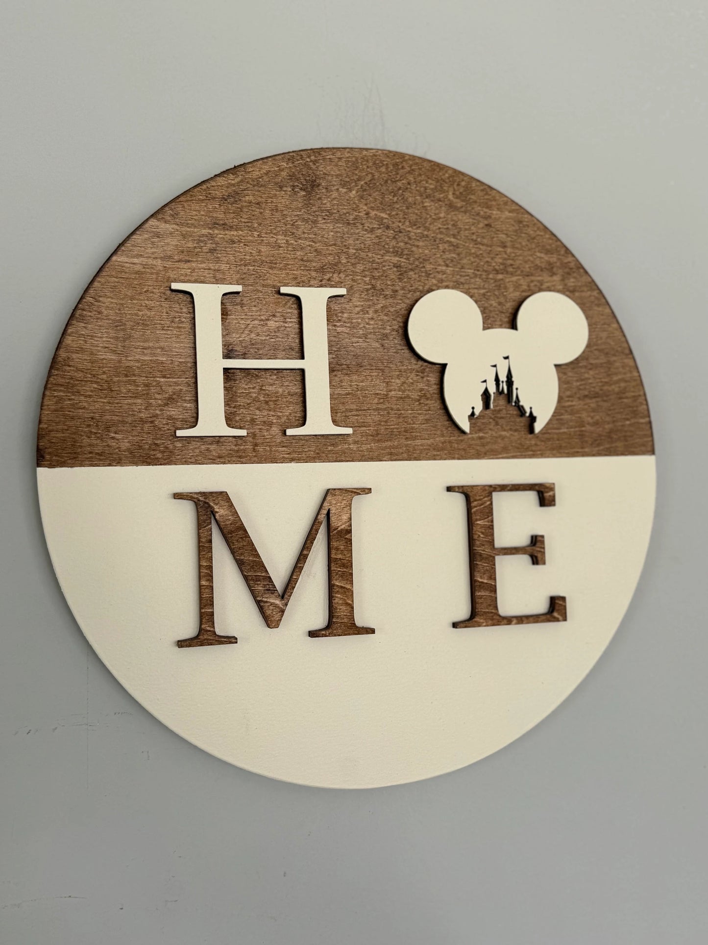 Home Castle wall sign