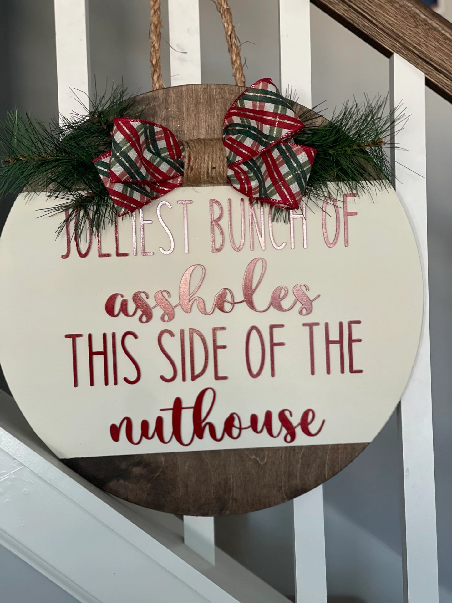 Jolliest Bunch Door Hanger