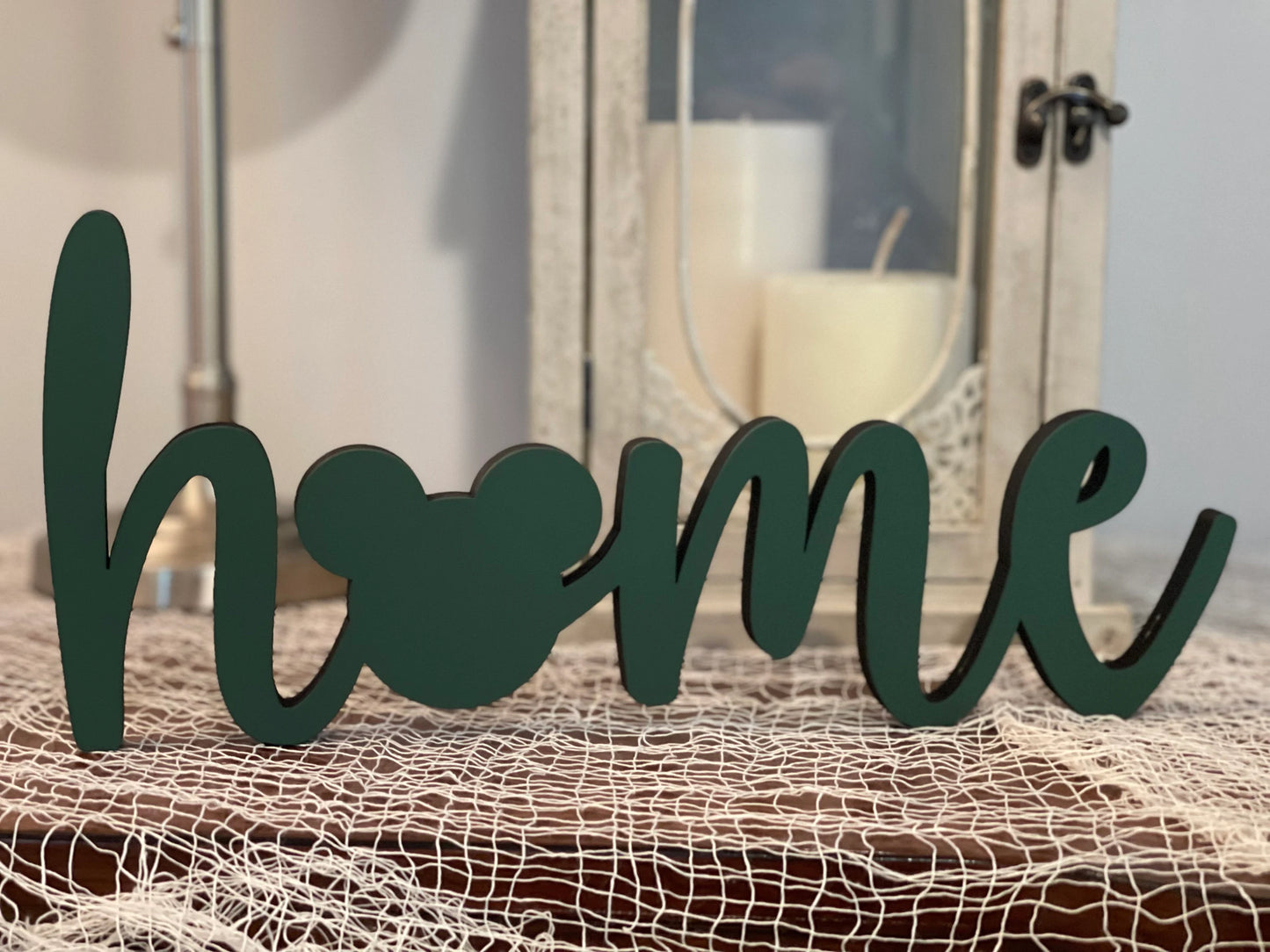 Mickey Home Standing sign