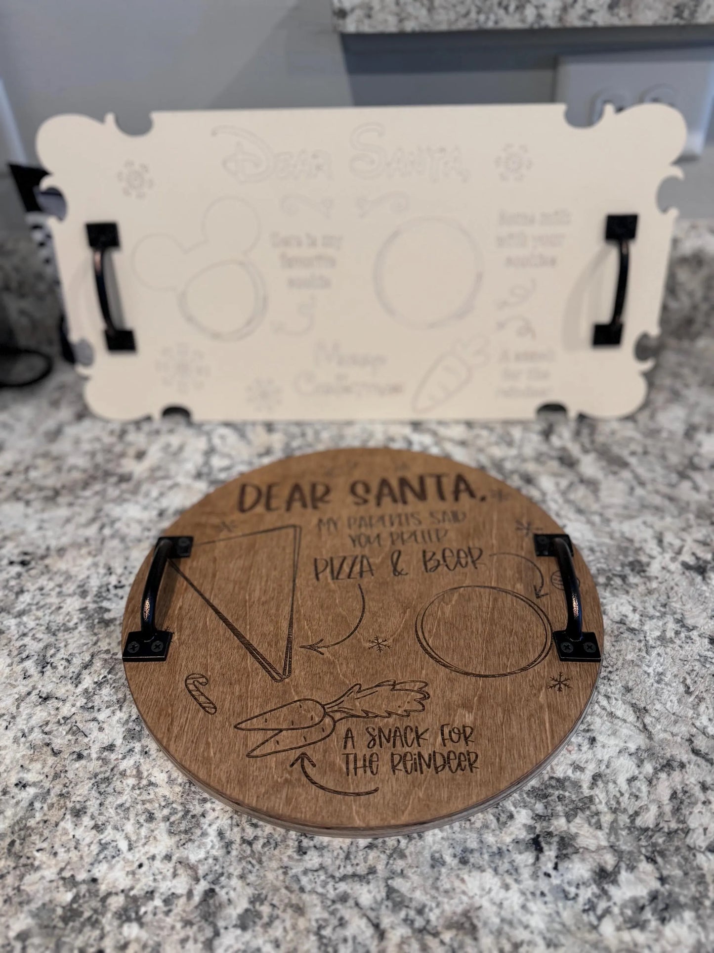 Santa Snack Tray