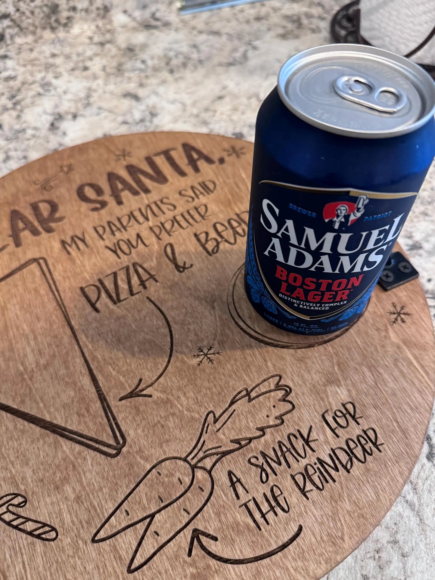 Santa Snack Tray